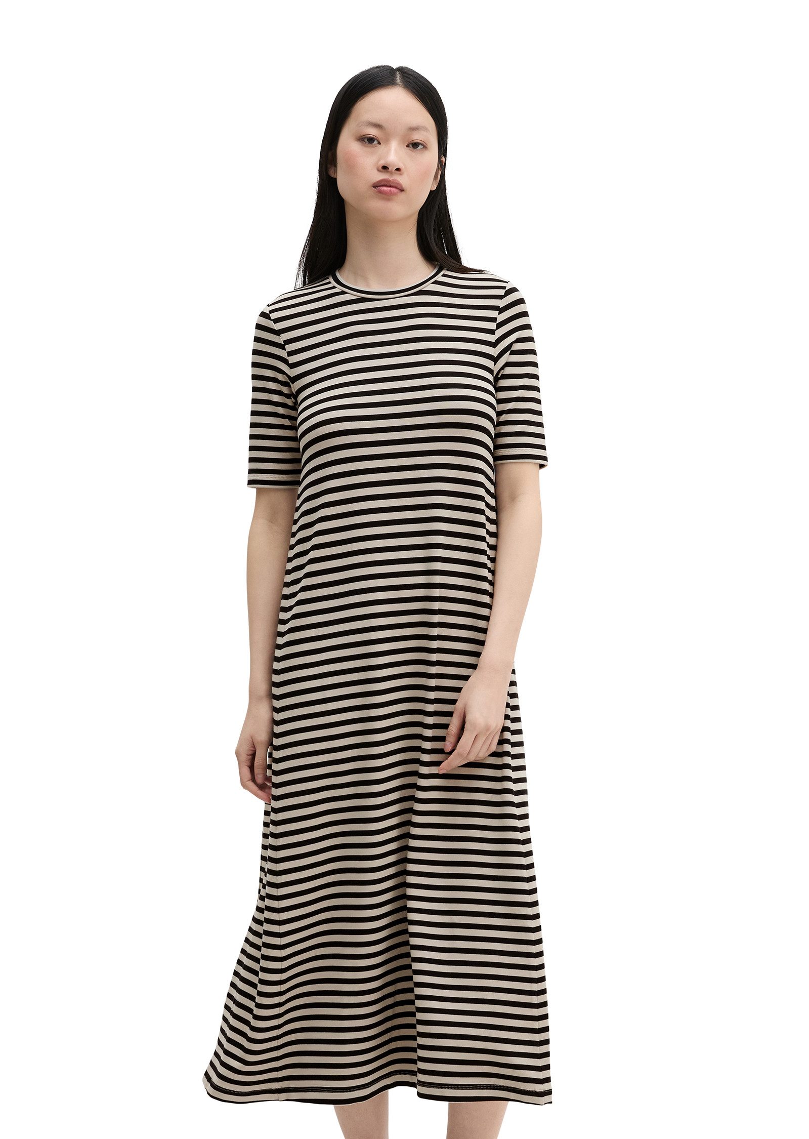 Marc O'Polo Jerseykleid A-Shape aus TENCEL™ Modal gestreift