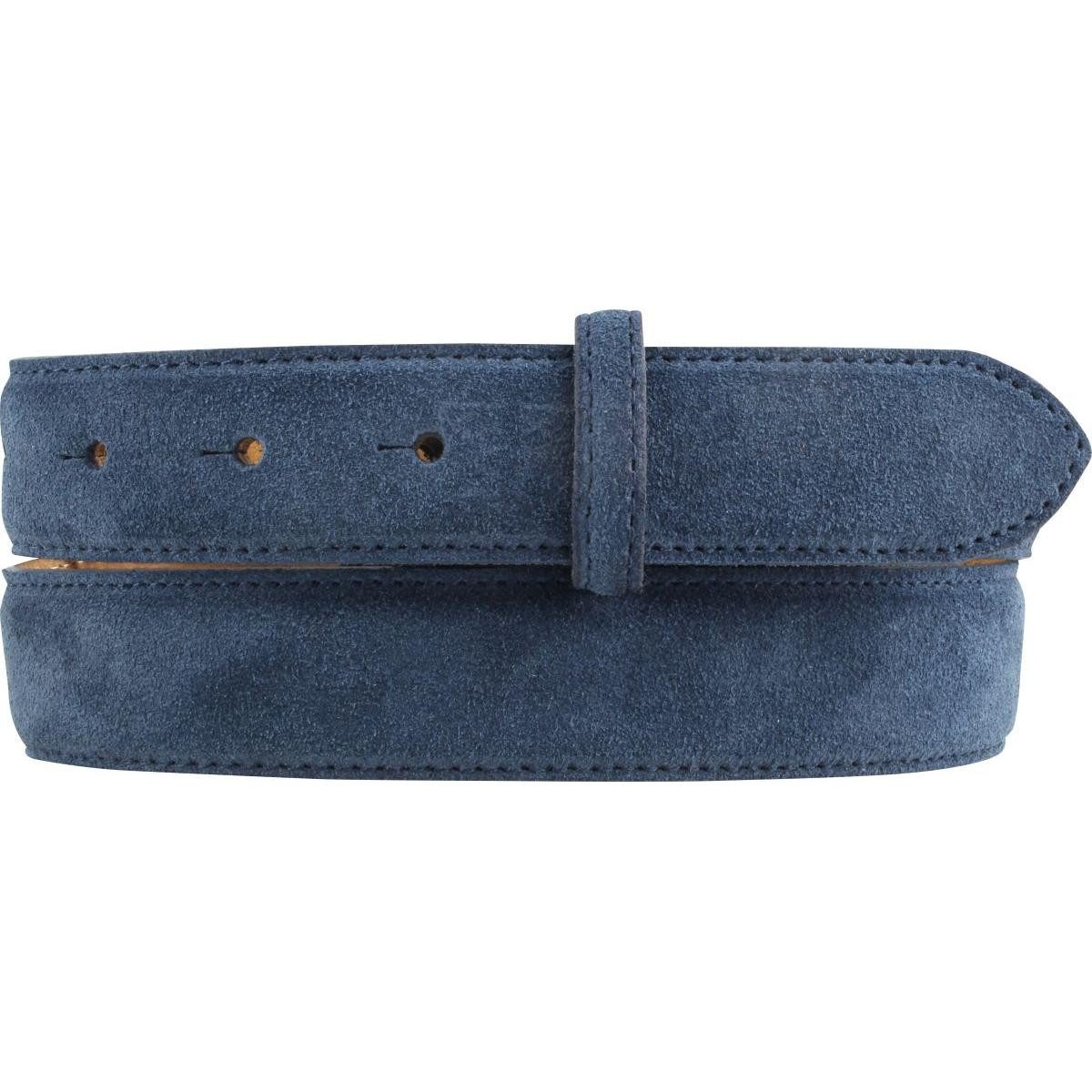 BELTINGER Ledergürtel Gürtel aus Veloursleder ohne günstig online kaufen