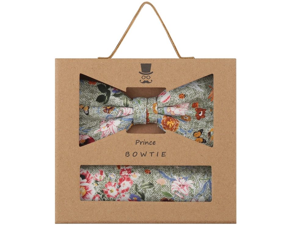 Prince Bowtie Fliege SET FLIEGE+TUCH