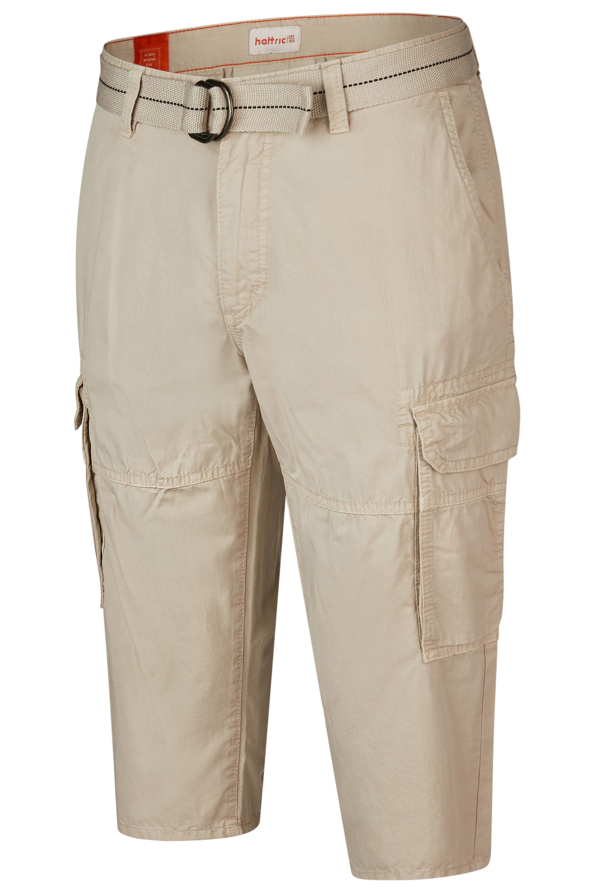 Hattric Bermudas Worker Capri mit Gürtel