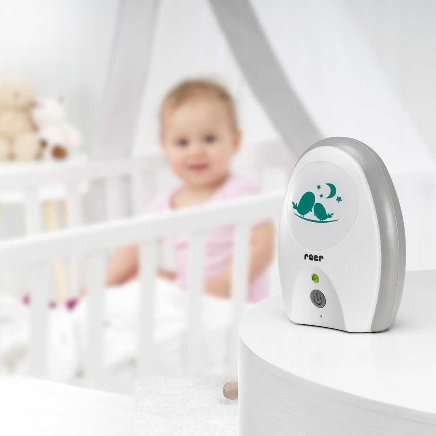 Reer Baby Monitor Audio Baby Monitor, 1-piece, up to 250 meters range, up to 250 meters range