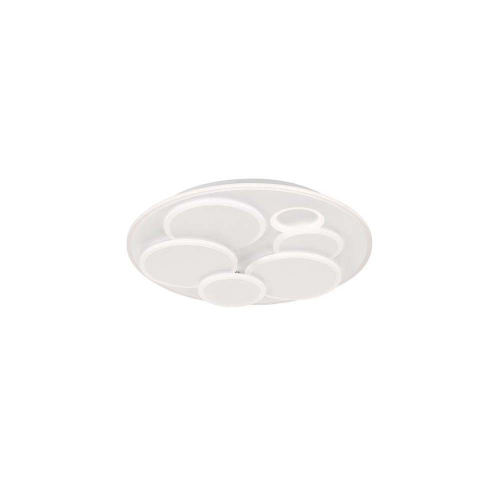 FISCHER & HONSEL LED Deckenleuchte, LED-Leuchtmittel fest verbaut, Kaltweiß, Warmweiß, Neutralweiß, Tageslichtweiß, Farbwechsel, Deckenleuchte Deckenlampe Fernbedienung dimmbar LED Tageslicht