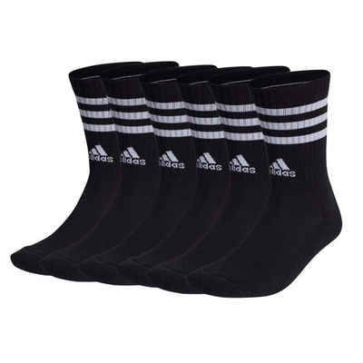 adidas Sportswear Kurzsocken Unisex Socken, 3er Pack - 3-Streifen Cushioned