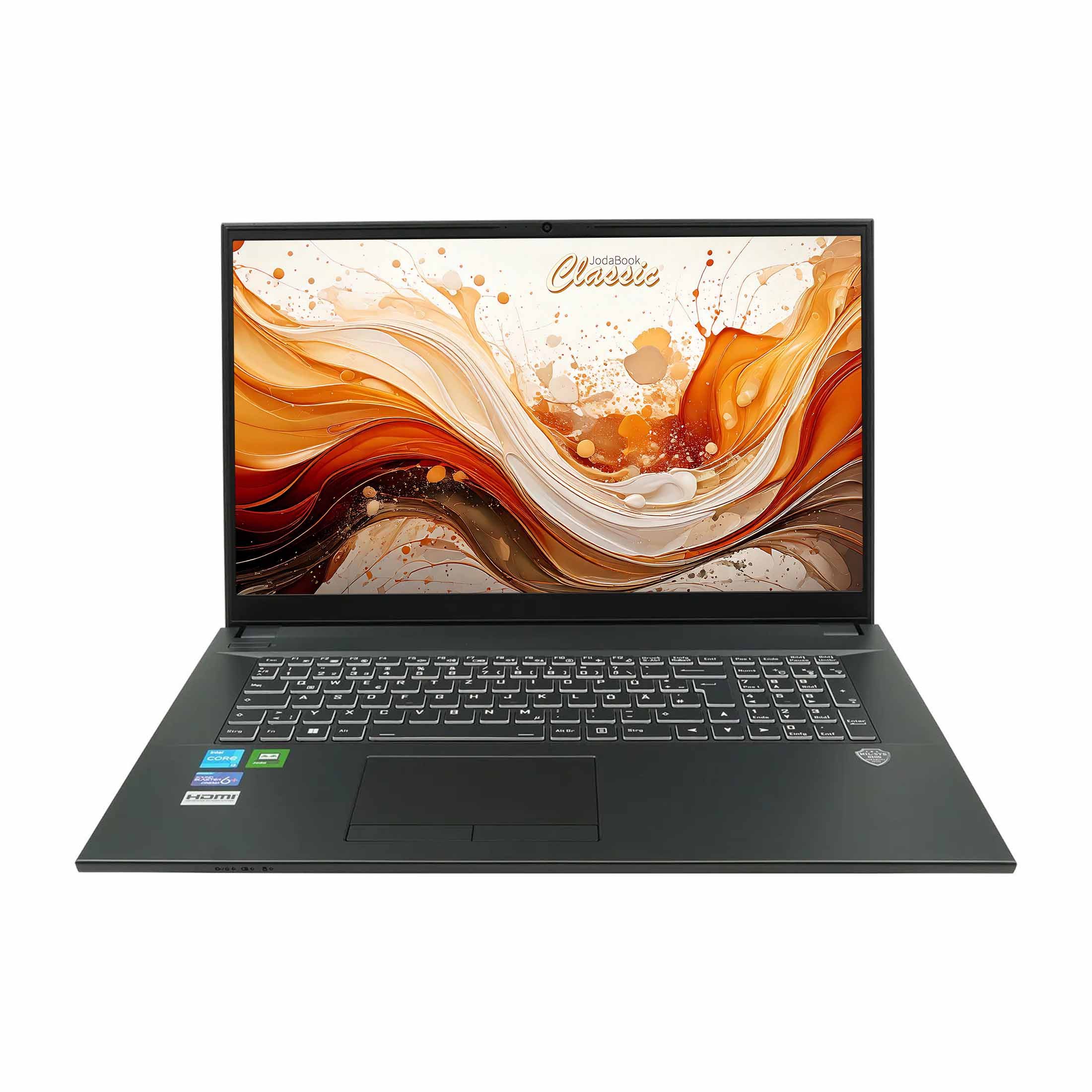 JodaBook Classic S17 - 17,3" FHD - Intel Core i7 1255U - Notebook (43.94 cm/17.3 Zoll, Intel Core i7 1255U, Intel Iris Xe Graphics, 500 GB SSD, Notebooktasche)