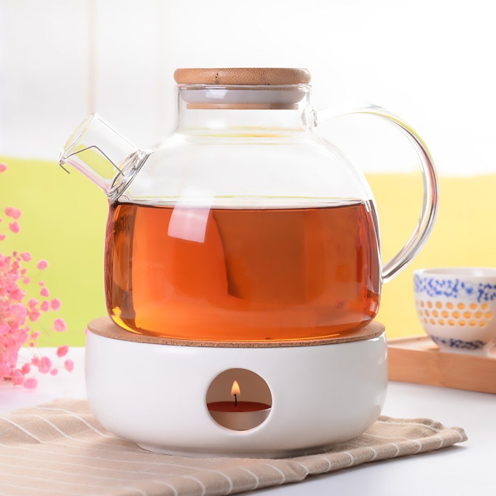 ZAXSD Teelichthalter für zum Teewärmer, Teelichtofen,Stövchen,Stövchen von Kaffee Tee Teelichtofen, Geeignet und Erhitzen Teekanne