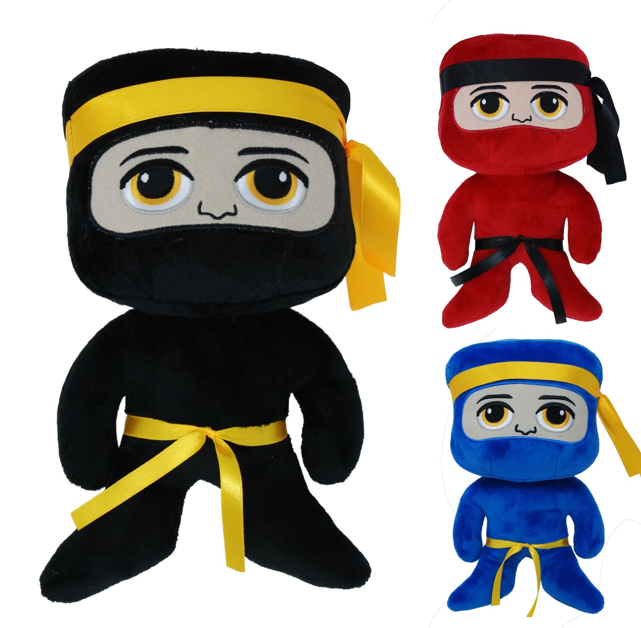 BAY-Sports Plüschfigur Plüschtier NINJA Teddy Karate Kampfsport Geschenk Ki günstig online kaufen