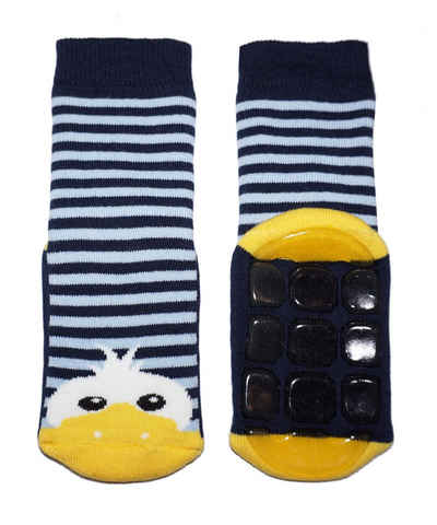 WERI SPEZIALS Strumpfhersteller GmbH ABS-Socken Damen ABS-Socken >>Ente<< aus Baumwolle mit Frottee