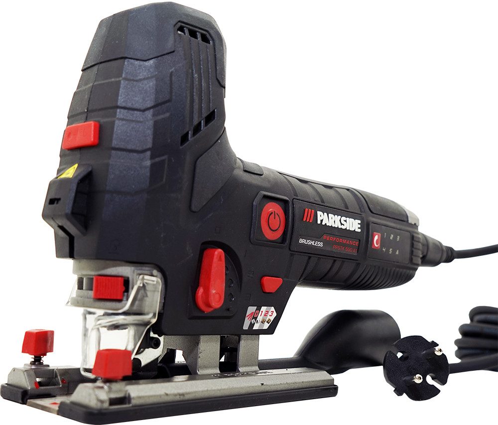 PARKSIDE PERFORMANCE® Pendelhubstichsäge elektrische Stichsäge PPSTK 550, 550W