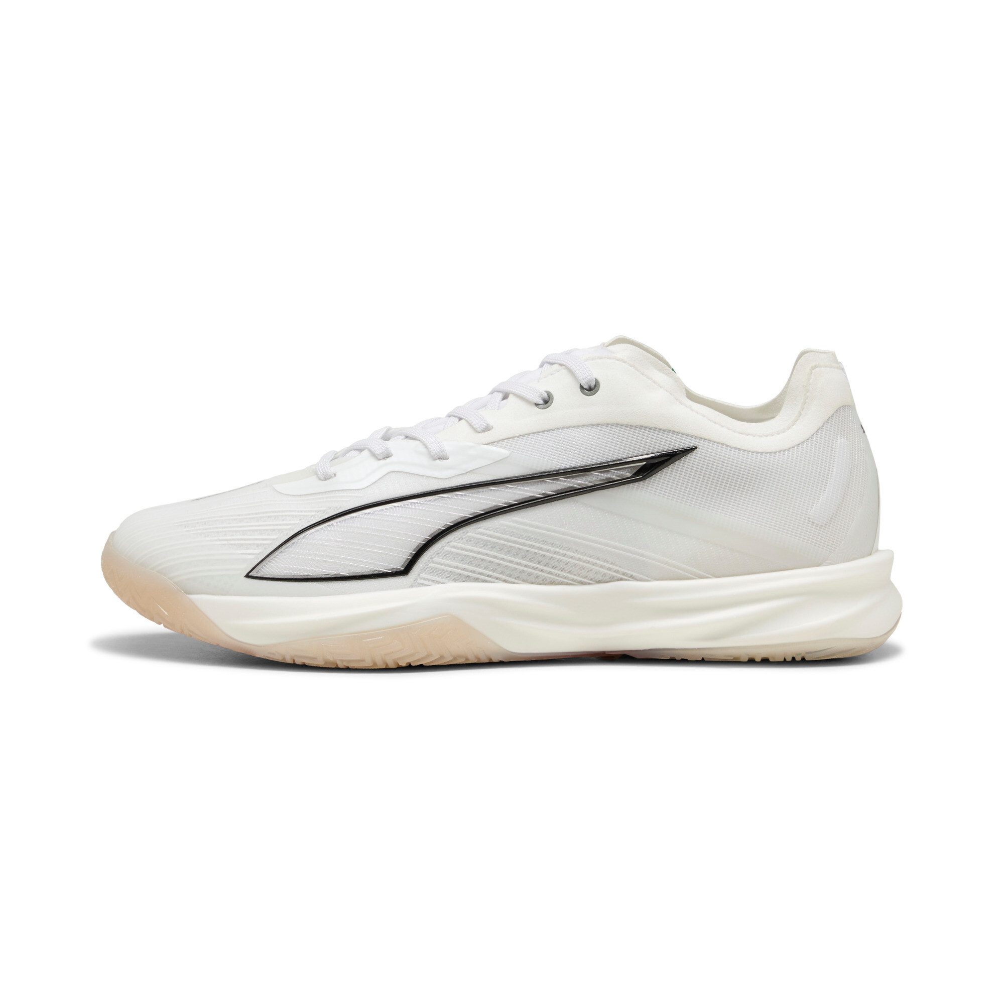 PUMA Accelerate Nitro SQD 5 PUMA White-PUMA Black-Sugared Handballschuh