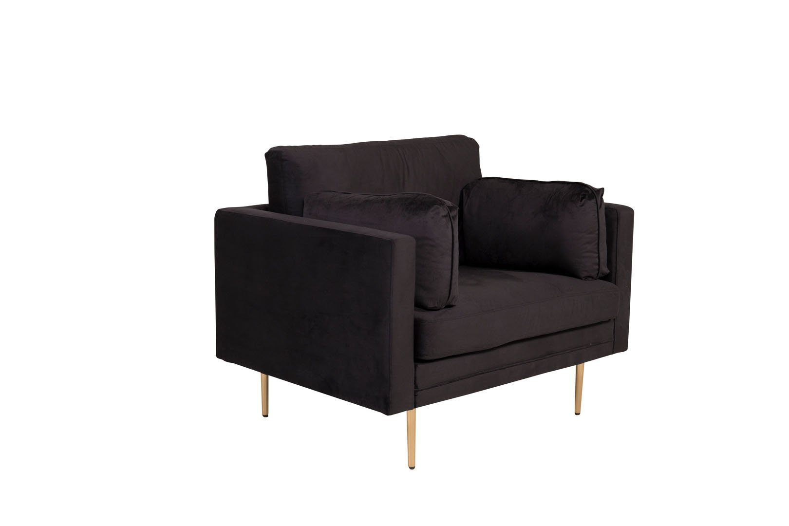 schwarz. Boom Velour Relaxsessel ebuy24 Sessel