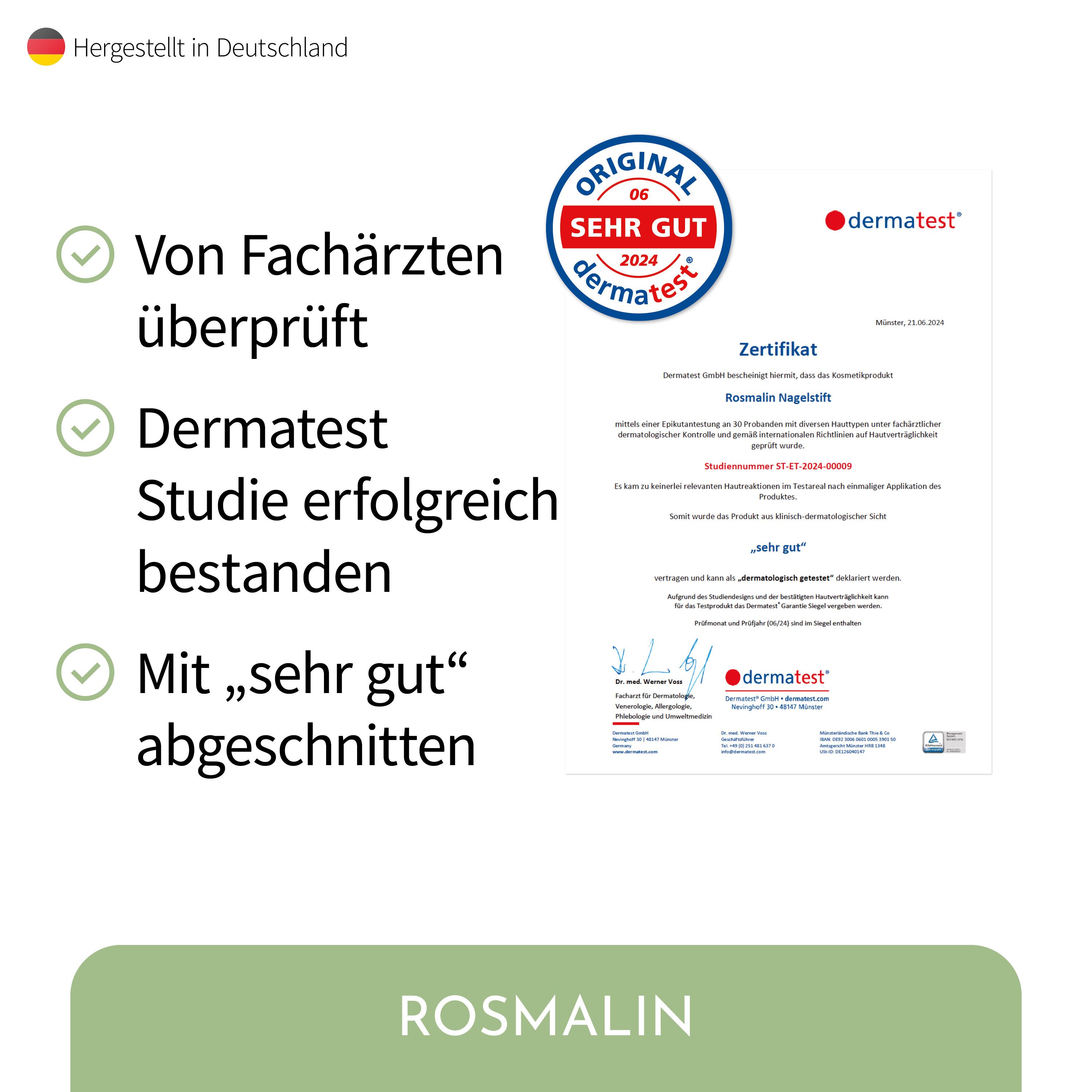 Rosmalin Nagelpflegestift Nail Care Pen - Nagelpilz Pflege, 1-tlg.