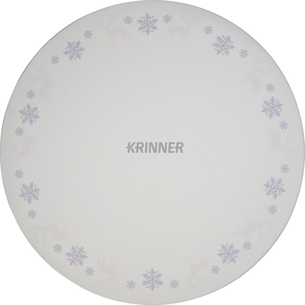Krinner Weihnachtsbaumdecke Krinner Weihnachtsbaumunterlage Ø 60 cm weiß