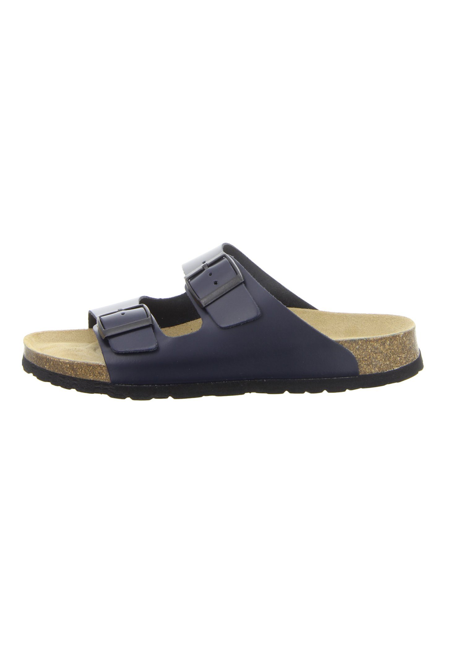 natural Sense Tieffußbett navy Pantolette günstig online kaufen