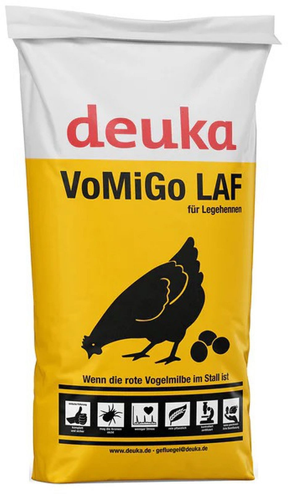 Deuka VoMiGo LAF Mehl, Hauptfutter für: Legehennen