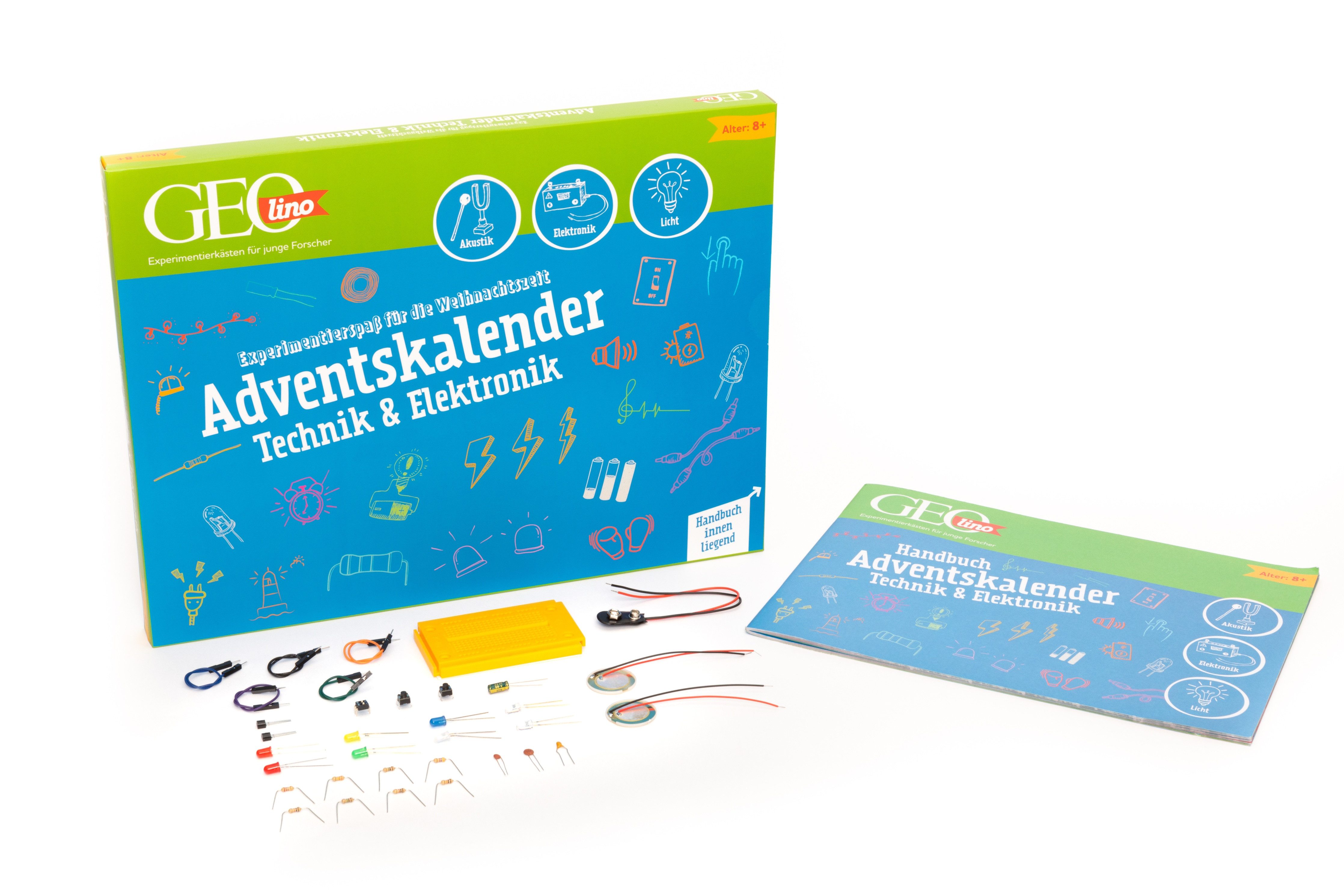 Franzis Adventskalender GEOlino Adventskalender Technik & Elektronik