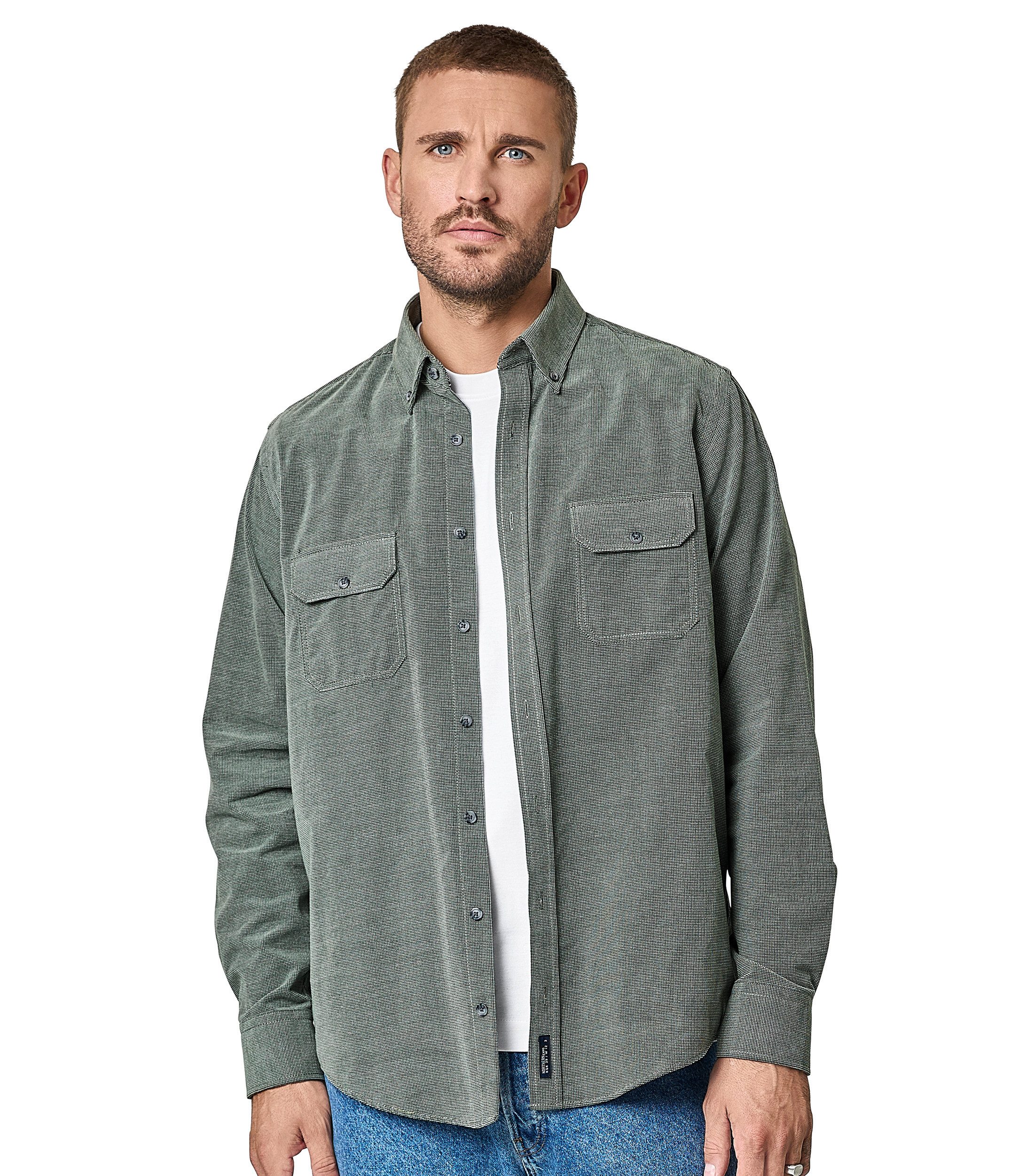 CASAMODA Langarmhemd CASAMODA Hemdjacke uni günstig online kaufen