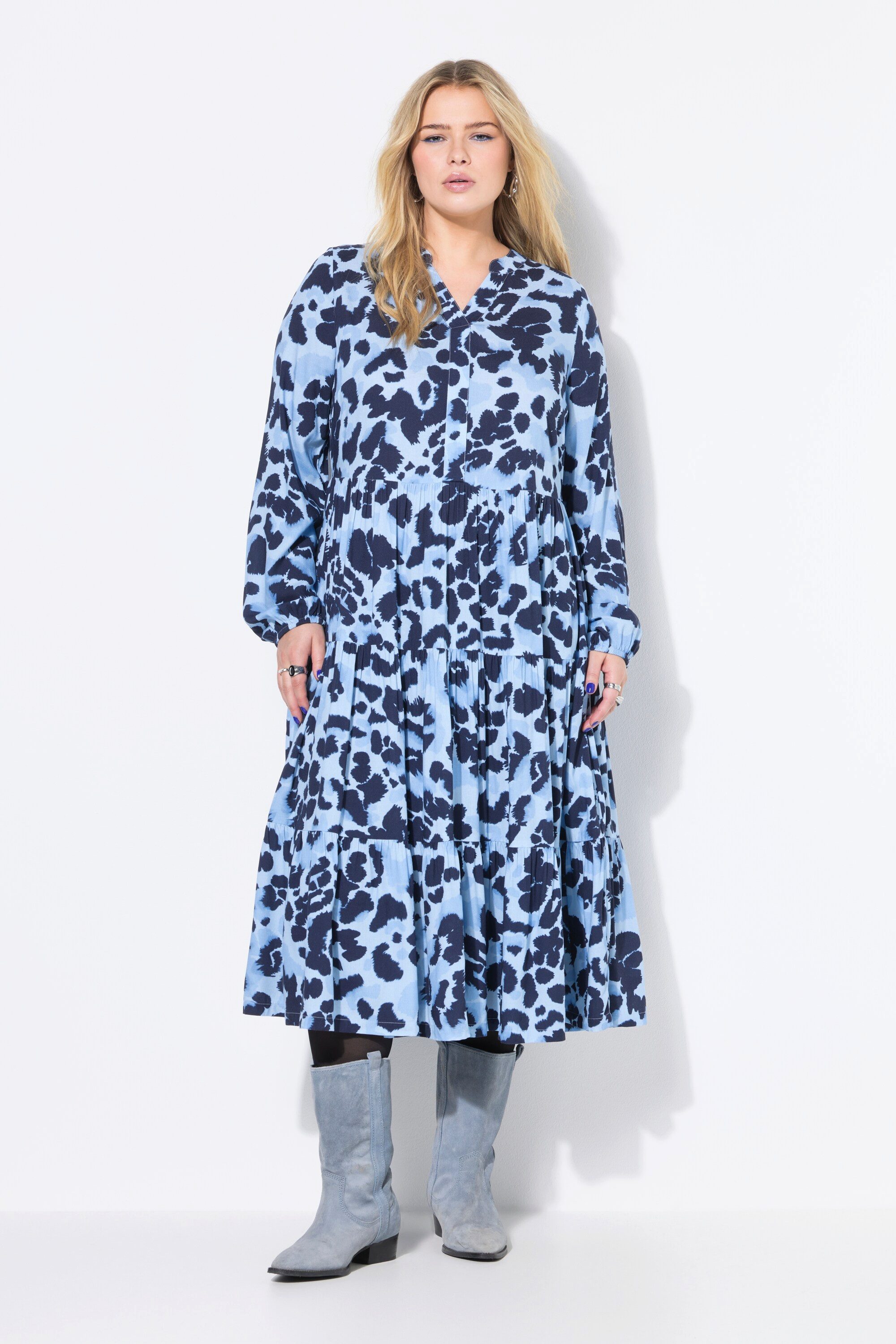 Studio Untold Maxikleid Maxikleid A-Line Leo günstig online kaufen