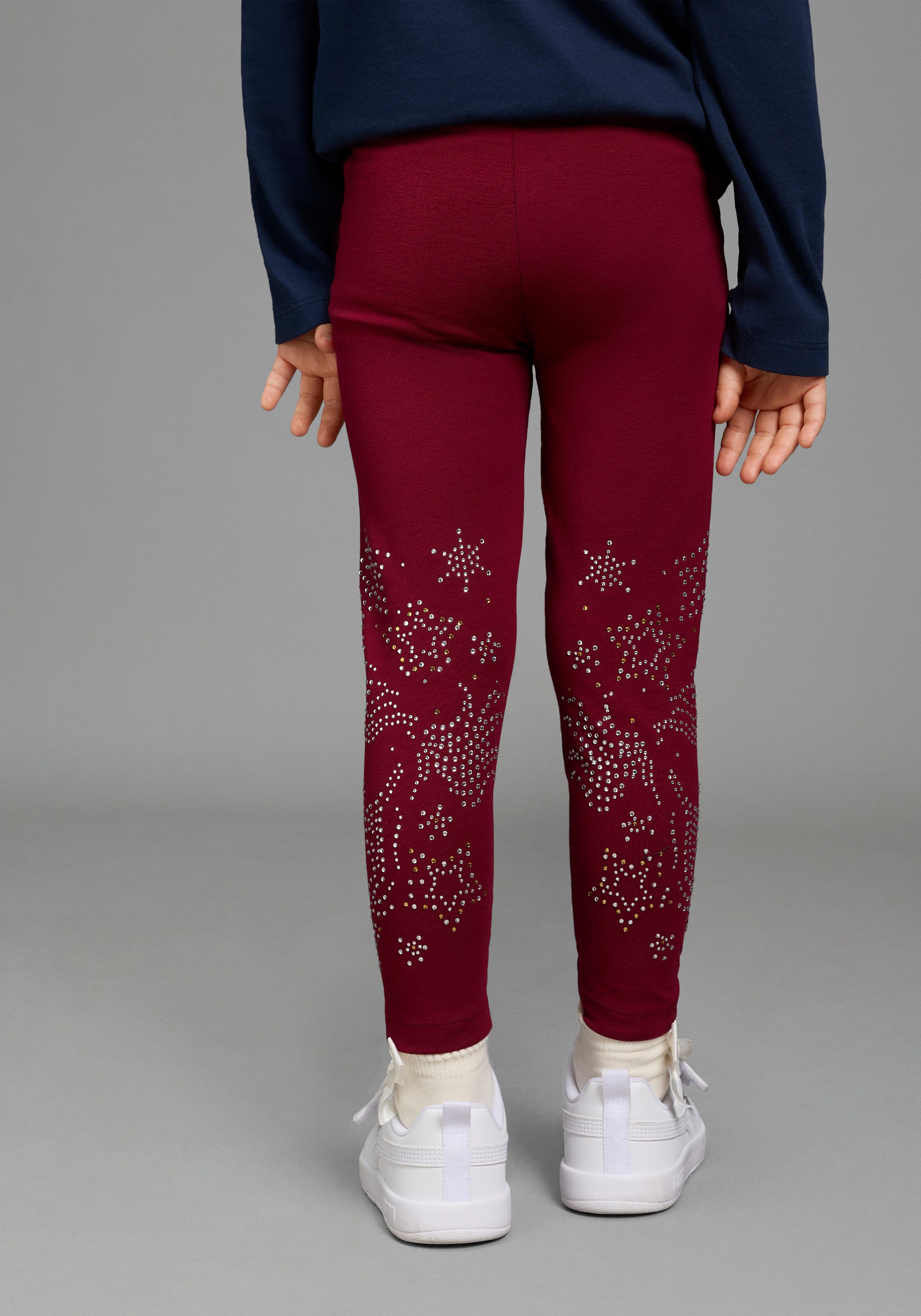 KIDSWORLD Leggings, Strass besezGLITZER PFERD Mit Glitzer Pferd verziehrt. € 16,99, (€ 16,99 pro 1 Stk).