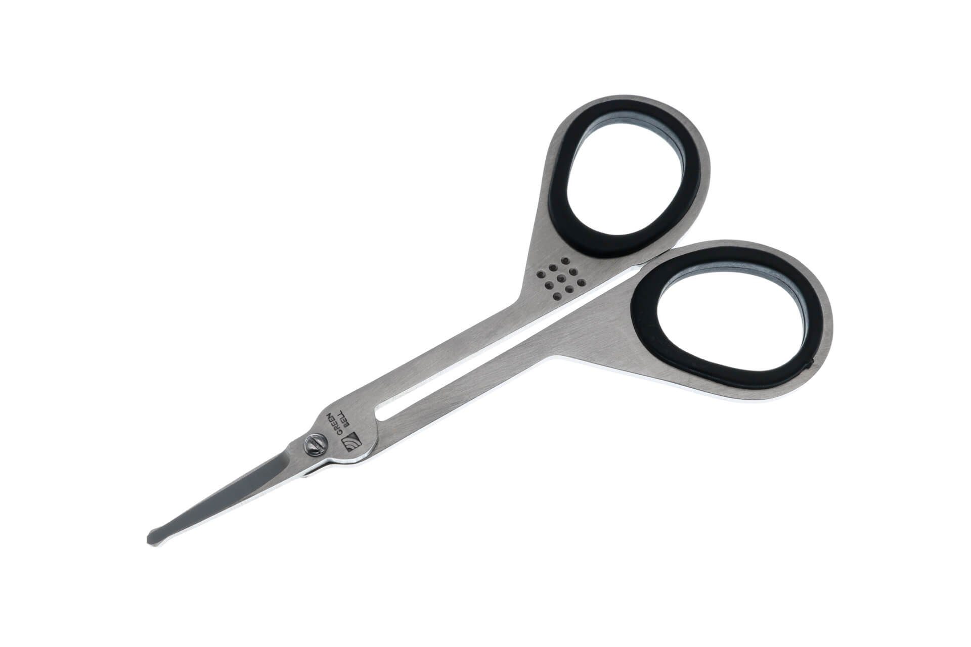 Seki EDGE Nasenhaarschere SS-908, Made in Japan, 95mm, Für Nasenhaare, Nasenhaartrimmer, für Diabetiker geeignet, Edelstahl