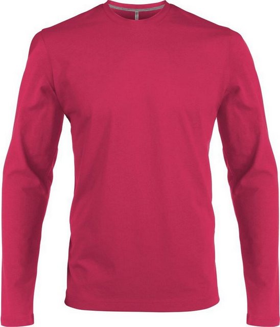 James & Nicholson Rundhalsshirt Kariban K359 Herren T-Shirt langarm enzymge günstig online kaufen