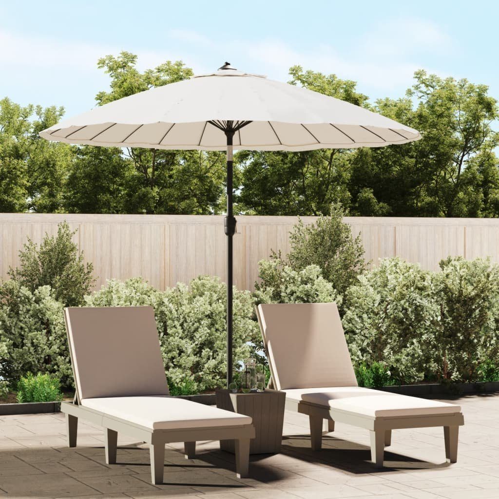 furnicato Sonnenschirm mit Aluminium-Mast 270 cm günstig online kaufen