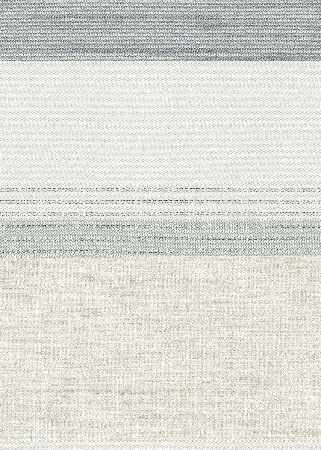 Vorhang Linisa, LYSEL®, graubeige blickdicht, Zugbandschal 245x146cm (1 beige St), HxB