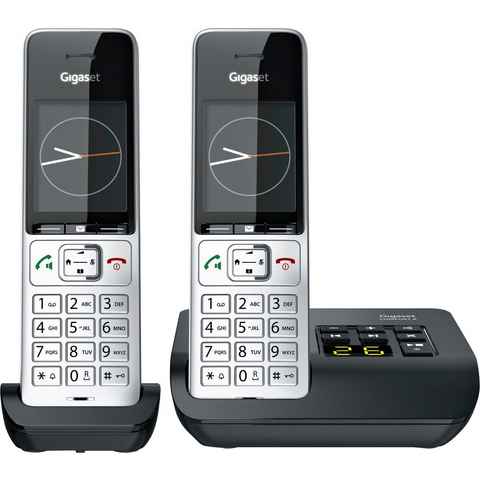 Gigaset COMFORT 500A Duo Schnurloses DECT-Telefon (Mobilteile: 2)