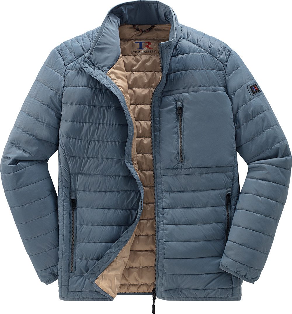 Tom Ramsey Steppjacke Leicht, thermoisolierend mit elastischen Bündchen an Ärmeln und Saum