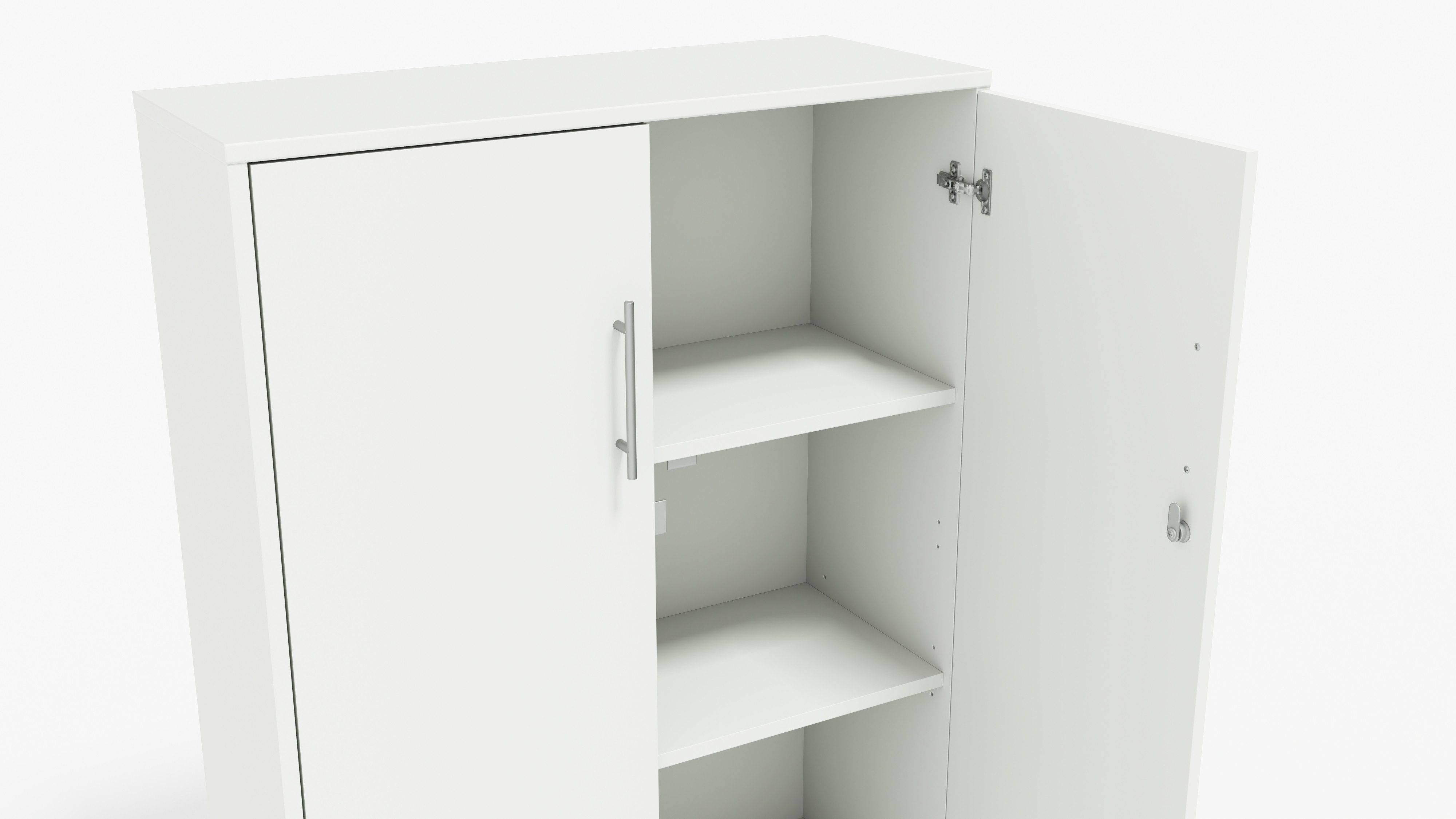 BMG Möbel Aktenschrank Office Edition (ideal für Aktenordner) 3 OH, abschließbar, Hochglanz lackiert oder matt – Bild 4 von 5