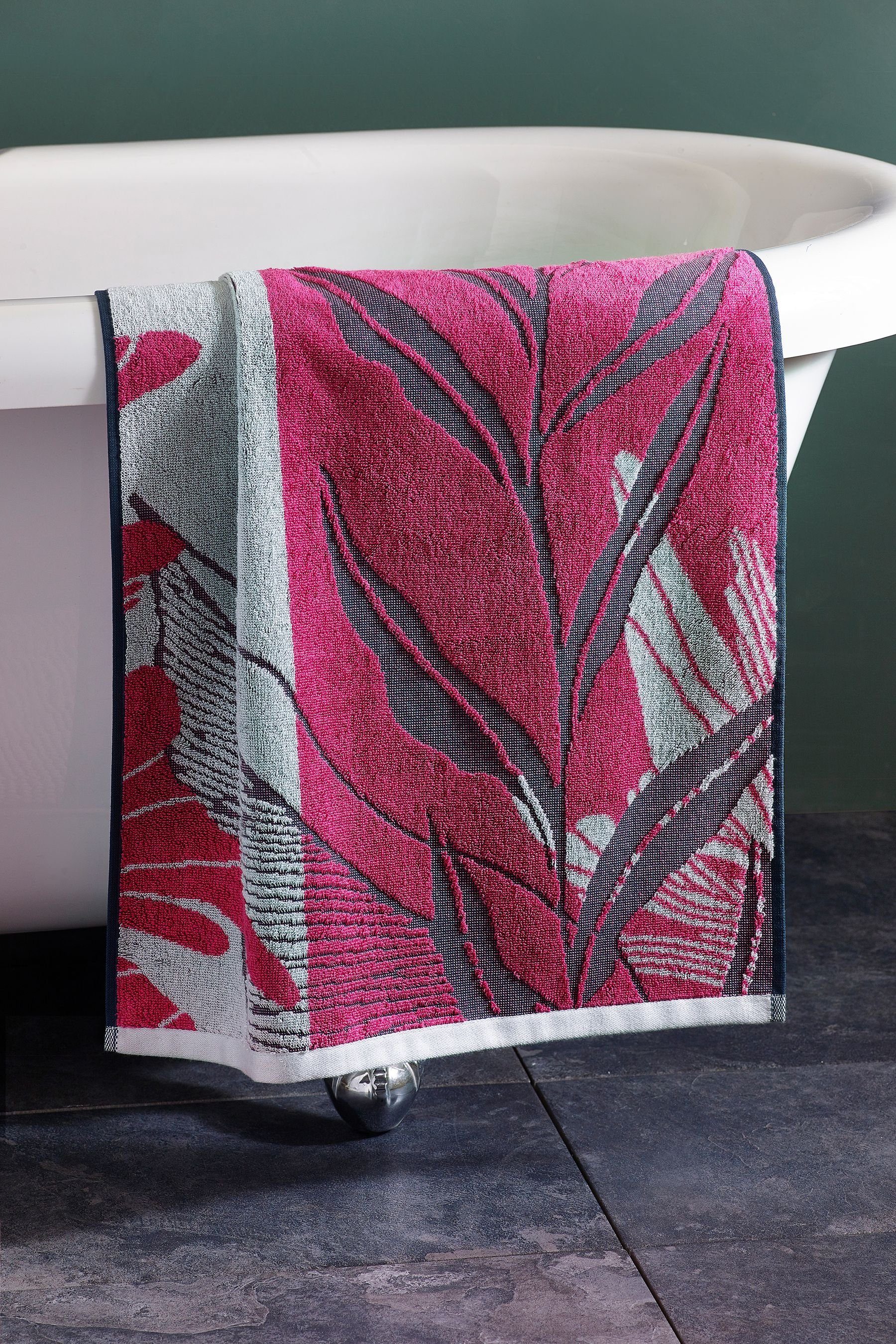 Next Handtuch Handtuch mit Blumenmuster, (1-St) | Alle Handtücher