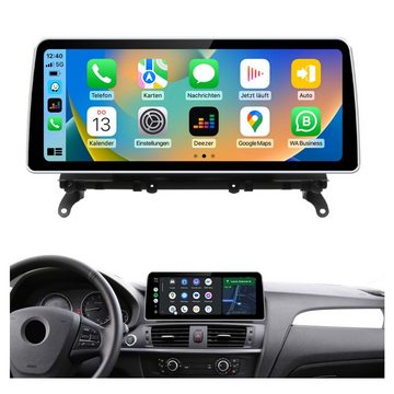 TAFFIO Für BMW X3 X4 F25 F26 NBT 12" Touchscreen Android GPS USB Carplay Einbau-Navigationsgerät