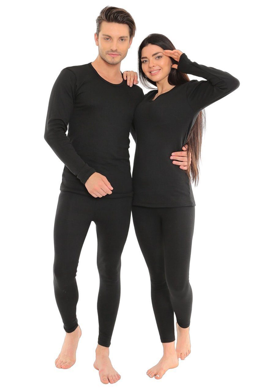 Funktionsunterhemd 2Tlg Thermo Set Thermohemd + Thermohose Thermounterwäsche Thermo