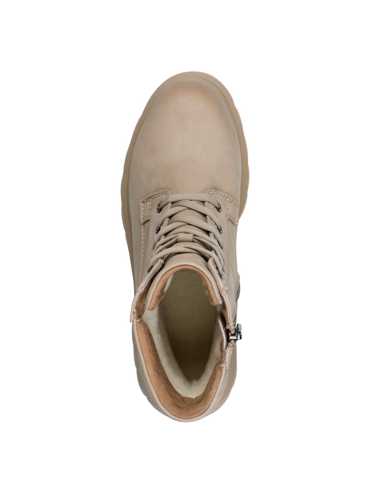 MARCO TOZZI FEEL aus Leder Blockabsatz 2-26245-45 Winterstiefelette FEEL