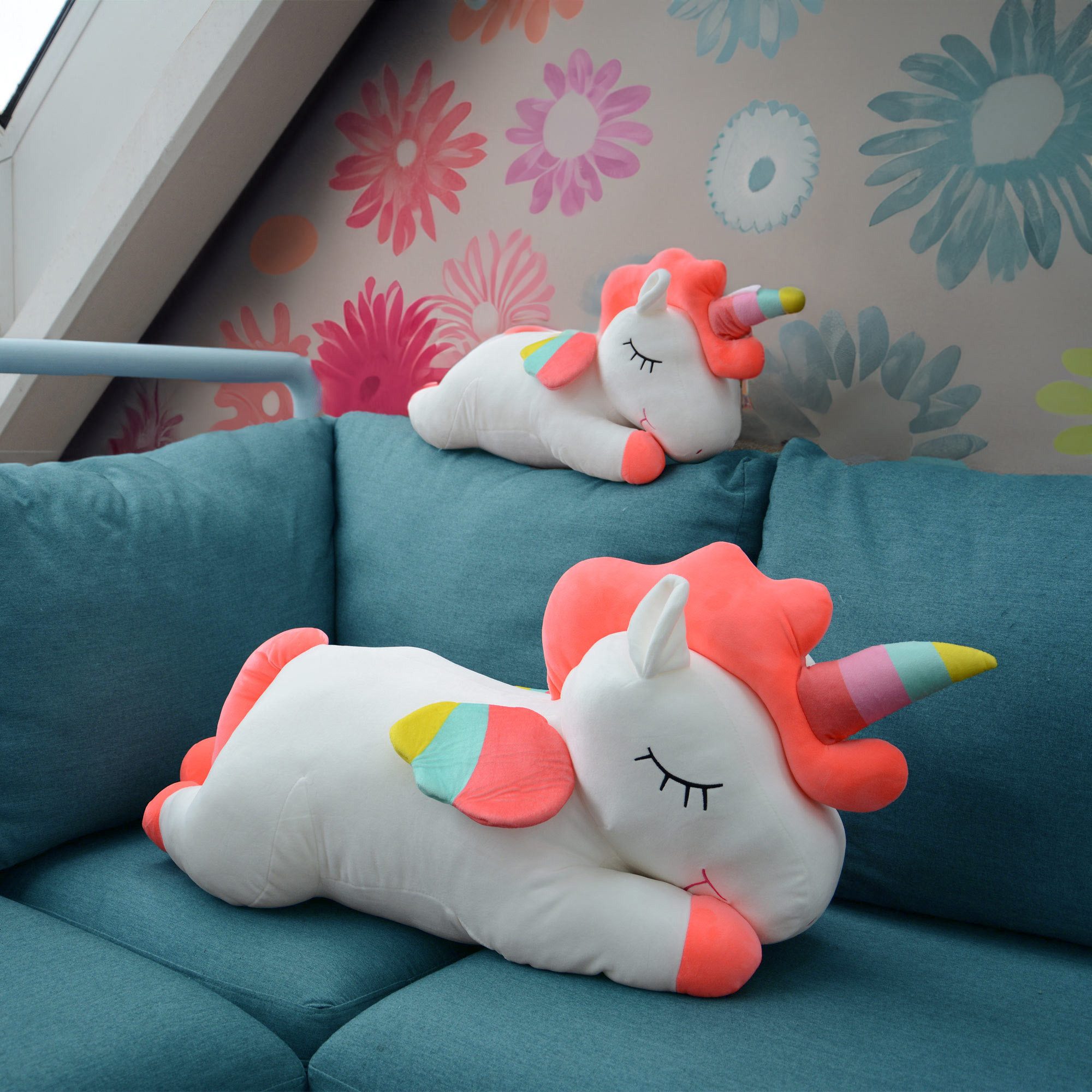 UNUS HOME Seitenschläferkissen Einhorn Kissen, 55cm, günstig online kaufen