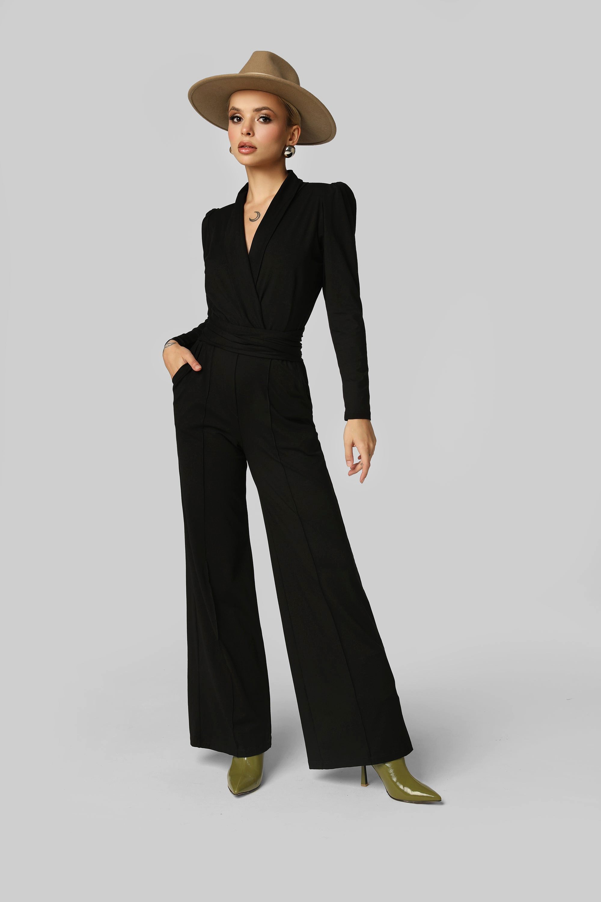 MADNEZZ Playsuit Burning Love - czarny