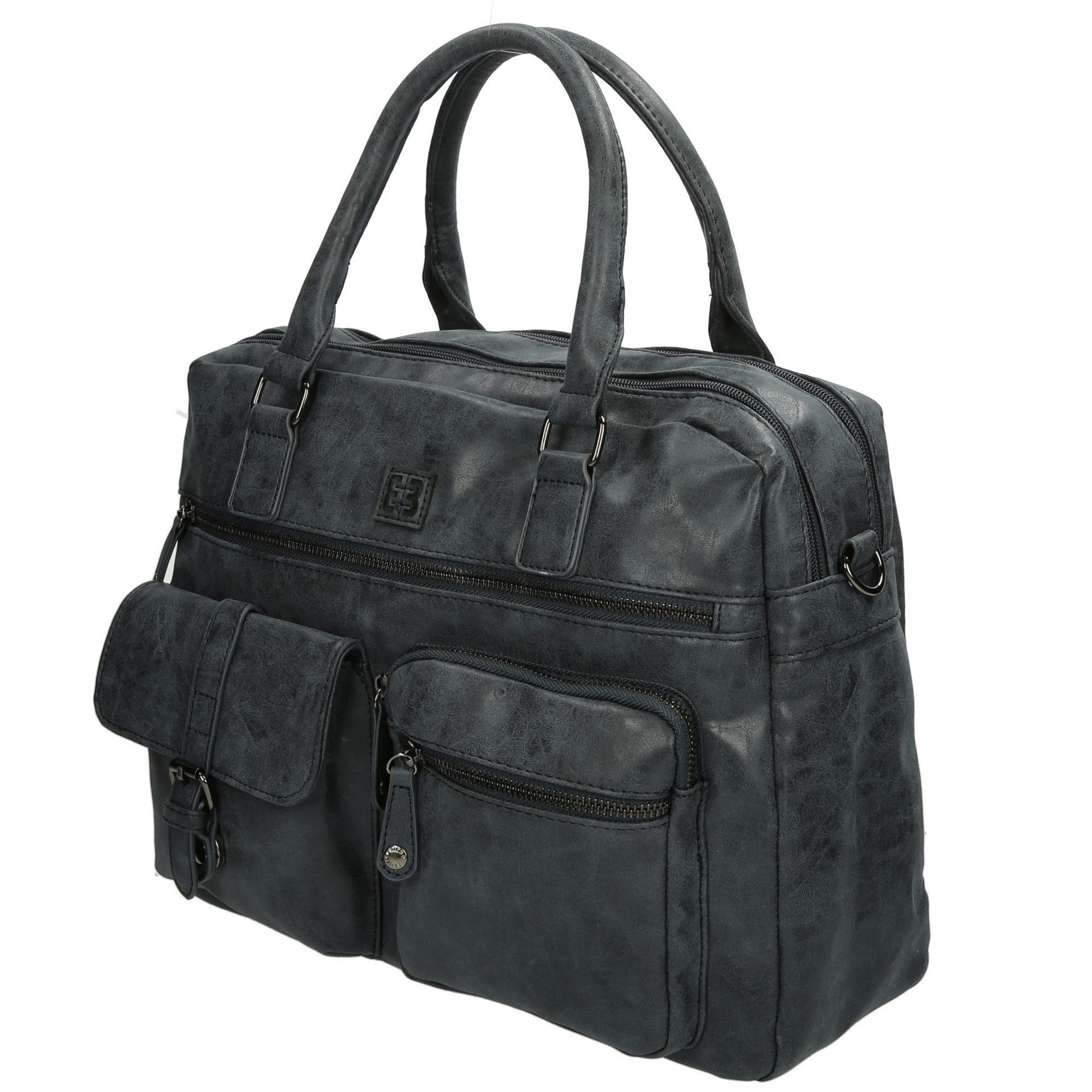 Enrico Benetti Shopper Damen Handtasche blau