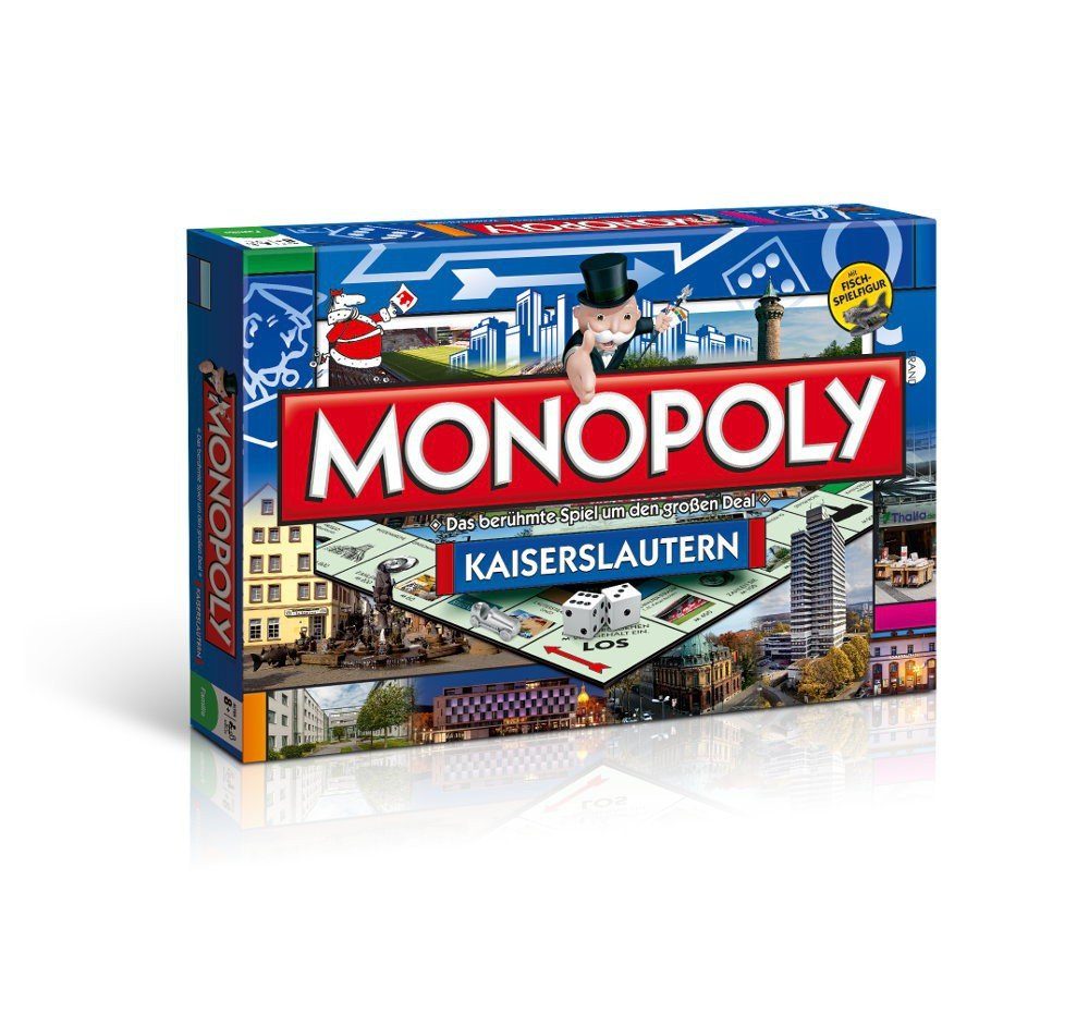 Winning Moves Spiel, Brettspiel Monopoly Kaiserslautern