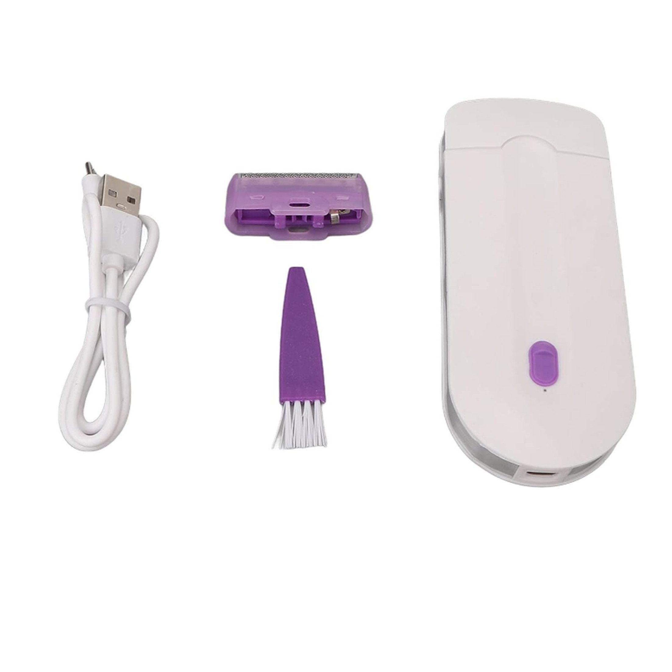 KINSI Körperrasierer Rasierer,elektrischer Rasierer,USB wiederaufladbar, Laser-Rasur,für Gesicht, Arme, Beine