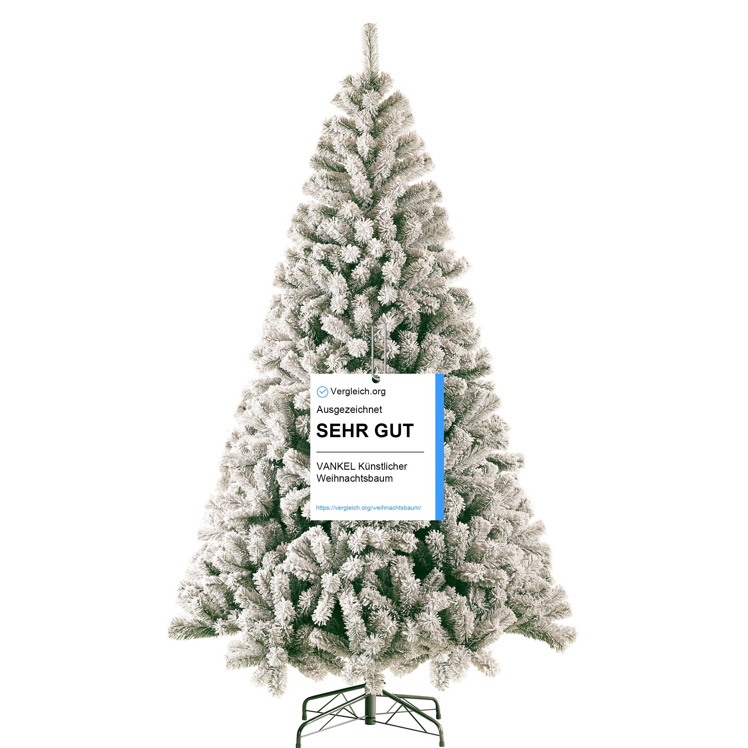 Vankel Künstlicher Weihnachtsbaum mit Schnee, Tannenbaum mit Beleuchtung, P günstig online kaufen