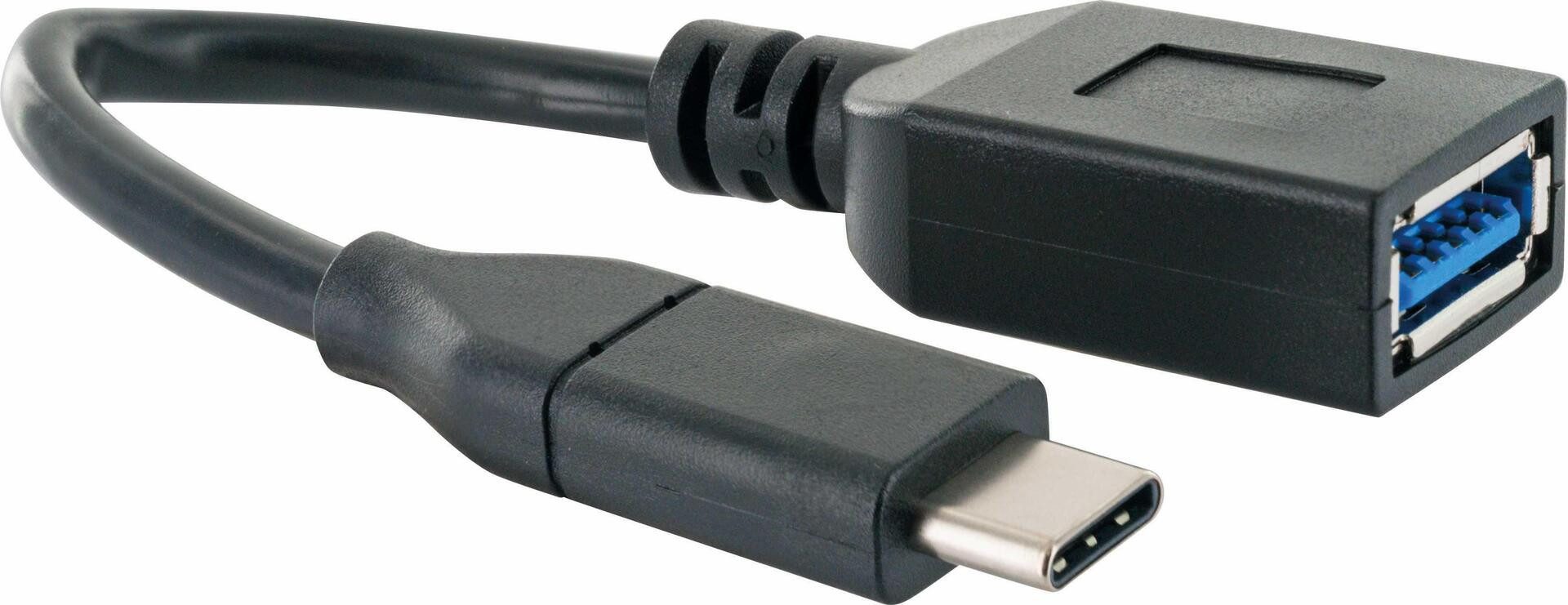 Schwaiger SCHWAIGER USB 3.1 Adapterk. Stecker: Typ C St > USB 3.0 sw Computer-Kabel