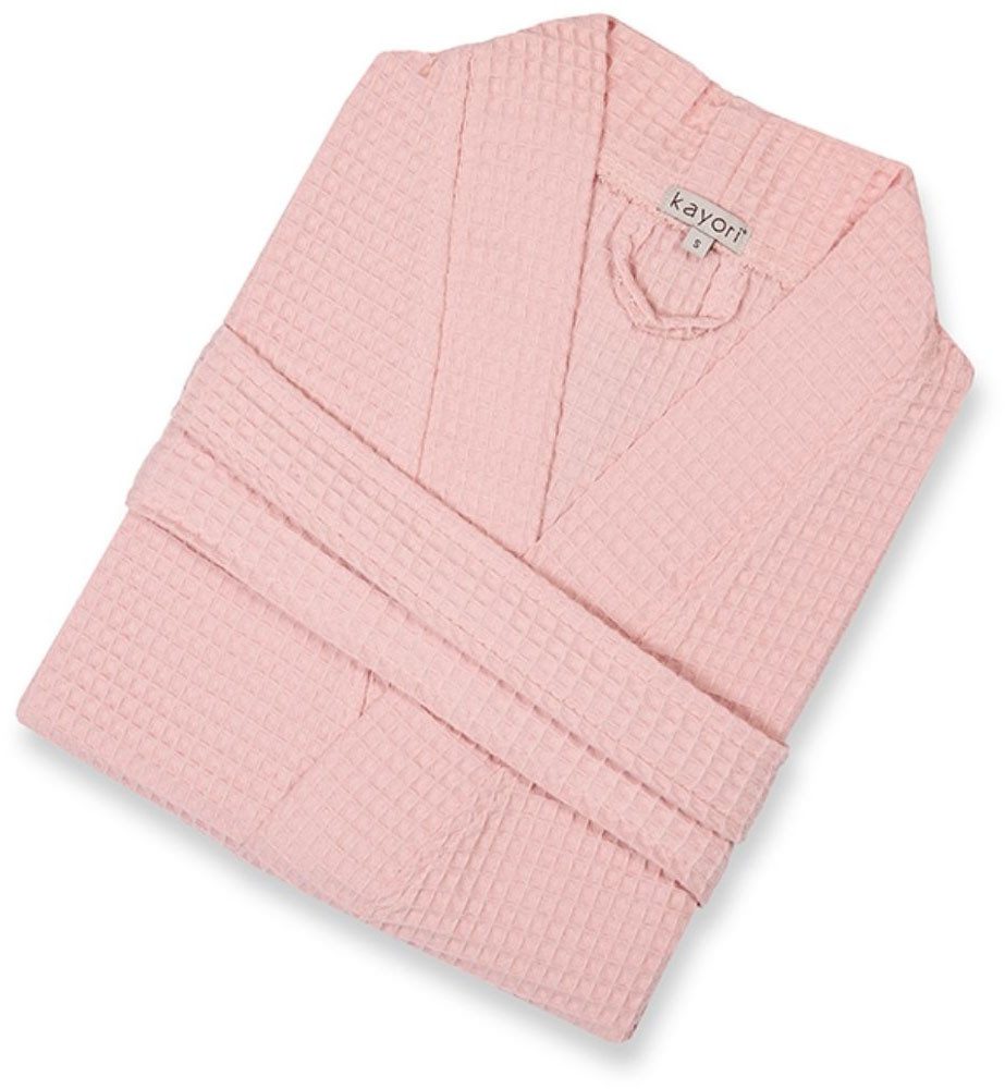 Kayori Bademantel Geisha, Kurzform, Baumwolle, Gürtel, günstig online kaufen