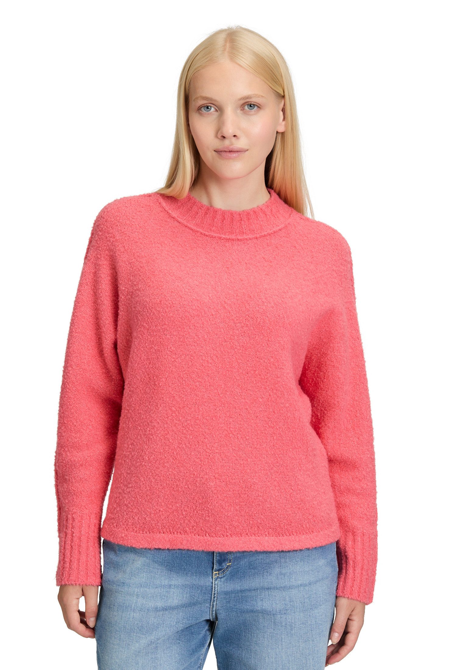 Cartoon Strickpullover Damen Strickpullover mit Fledermausärmeln (1-tlg) günstig online kaufen