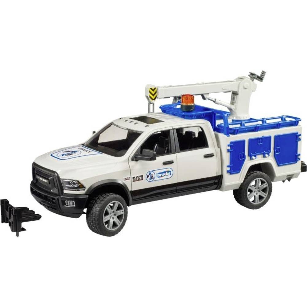 Bruder® Spielzeug-Auto RAM 2500 Service Truck mit Kran und Rundumleuchte 02 günstig online kaufen