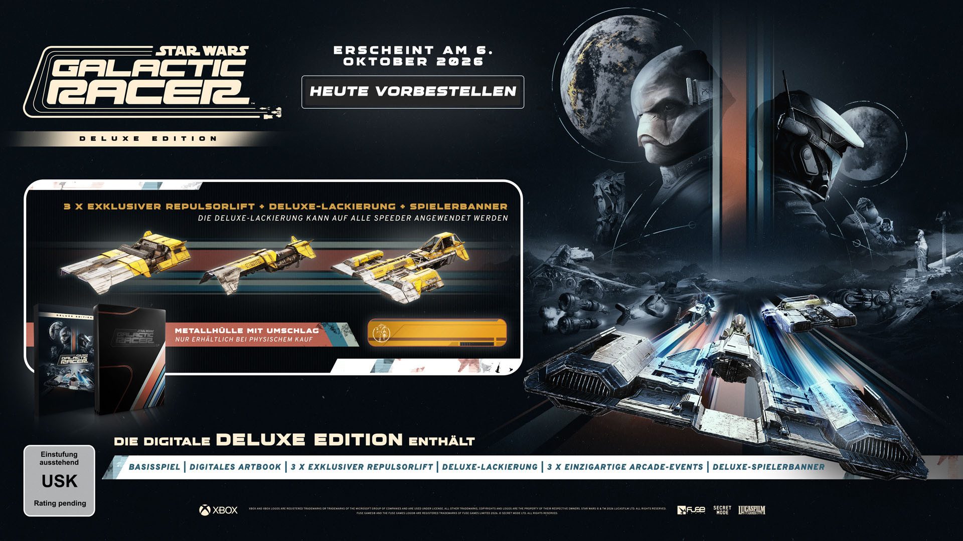 Star Wars: Galactic Racer Deluxe Edition Xbox Series X