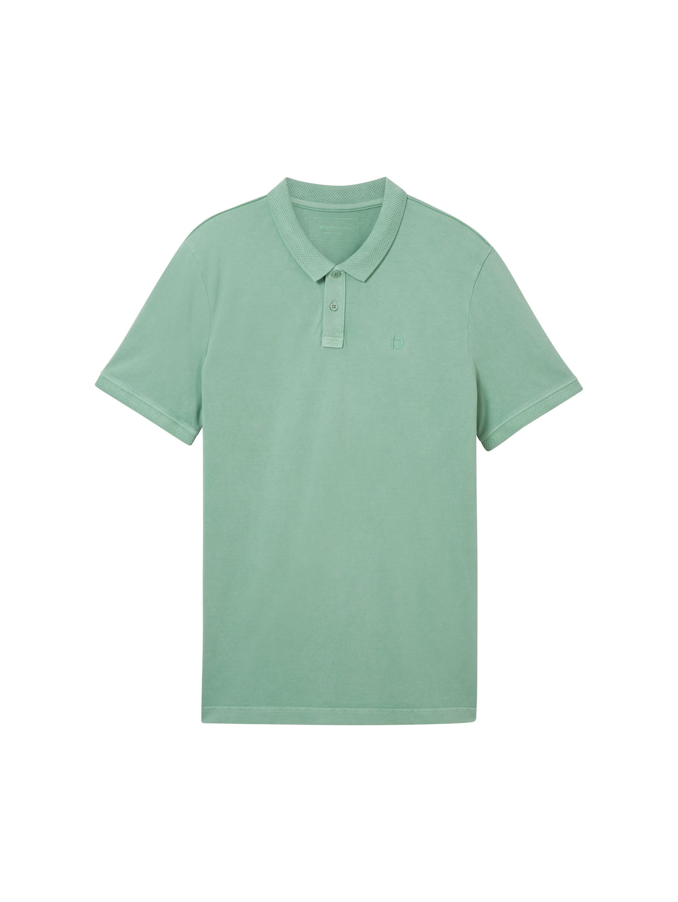 TOM TAILOR Denim Poloshirt aus reiner günstig online kaufen