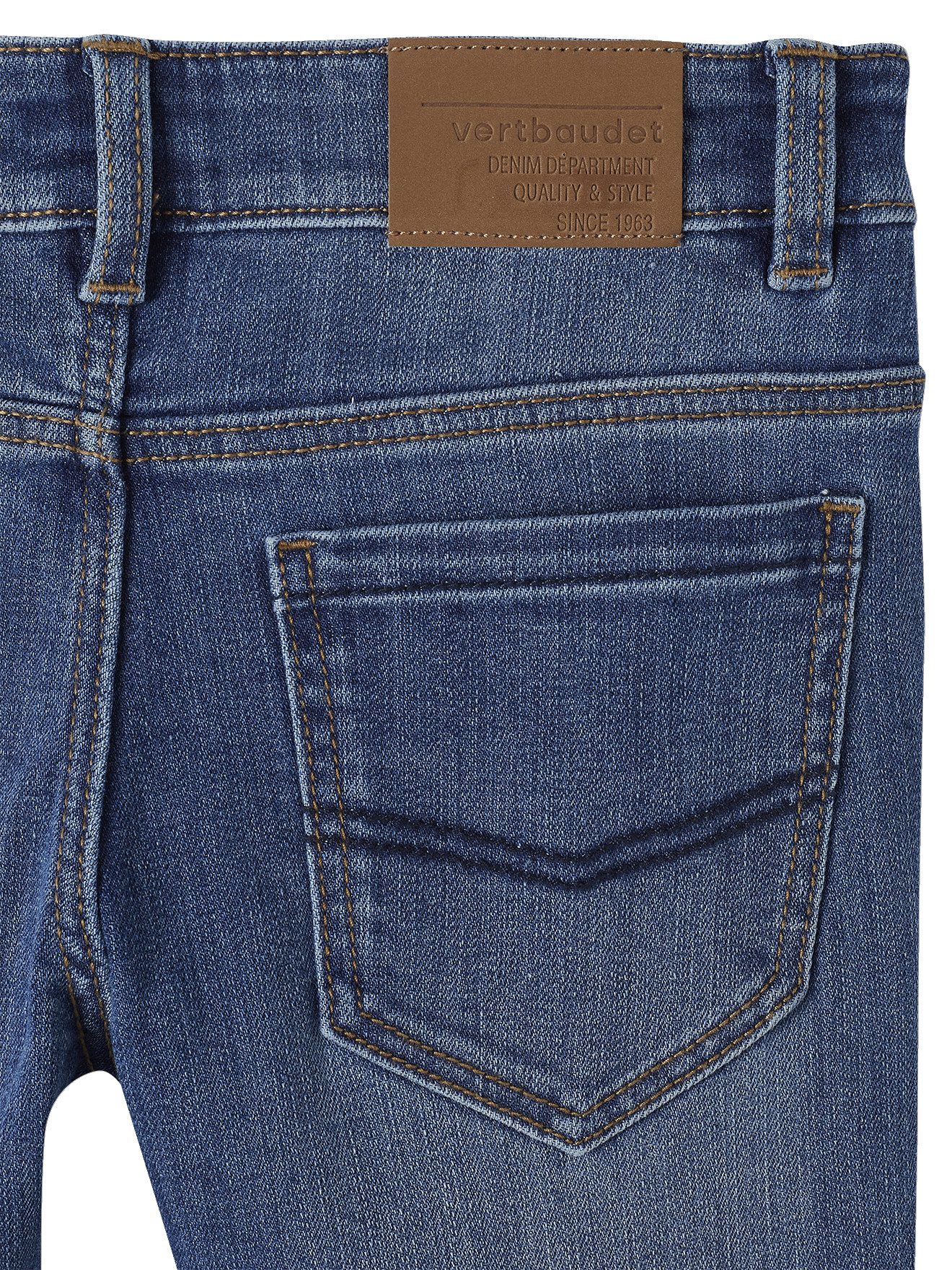 vertbaudet Bequeme Jeans Die UNVERWÜSTLICHE, robuste Jungen Jeans, Slim-Fit