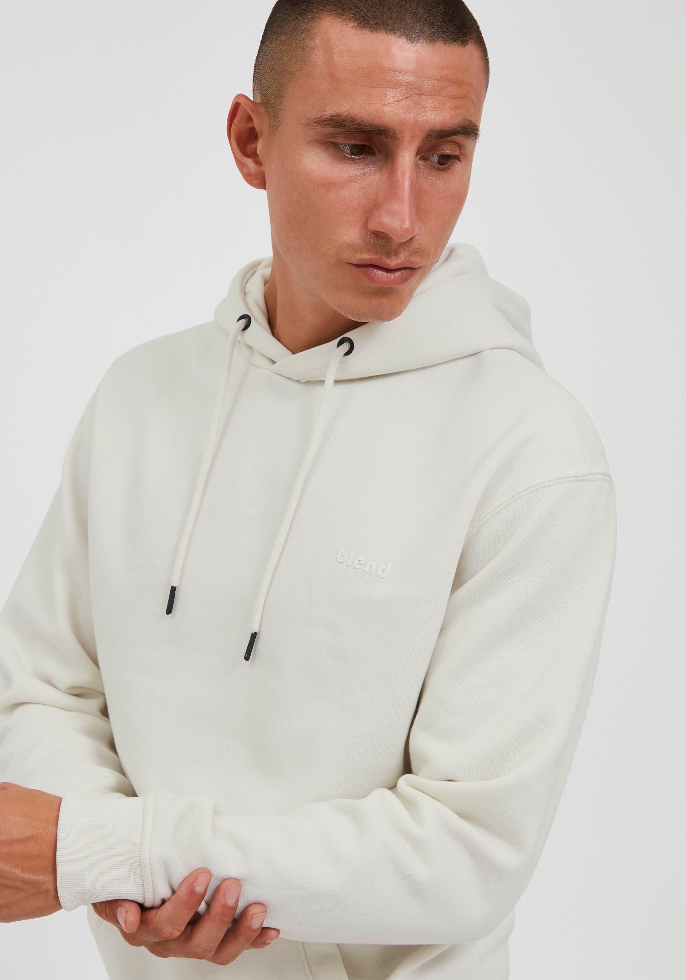 Blend offwhite Kapuzensweatshirt BHNAFTALI