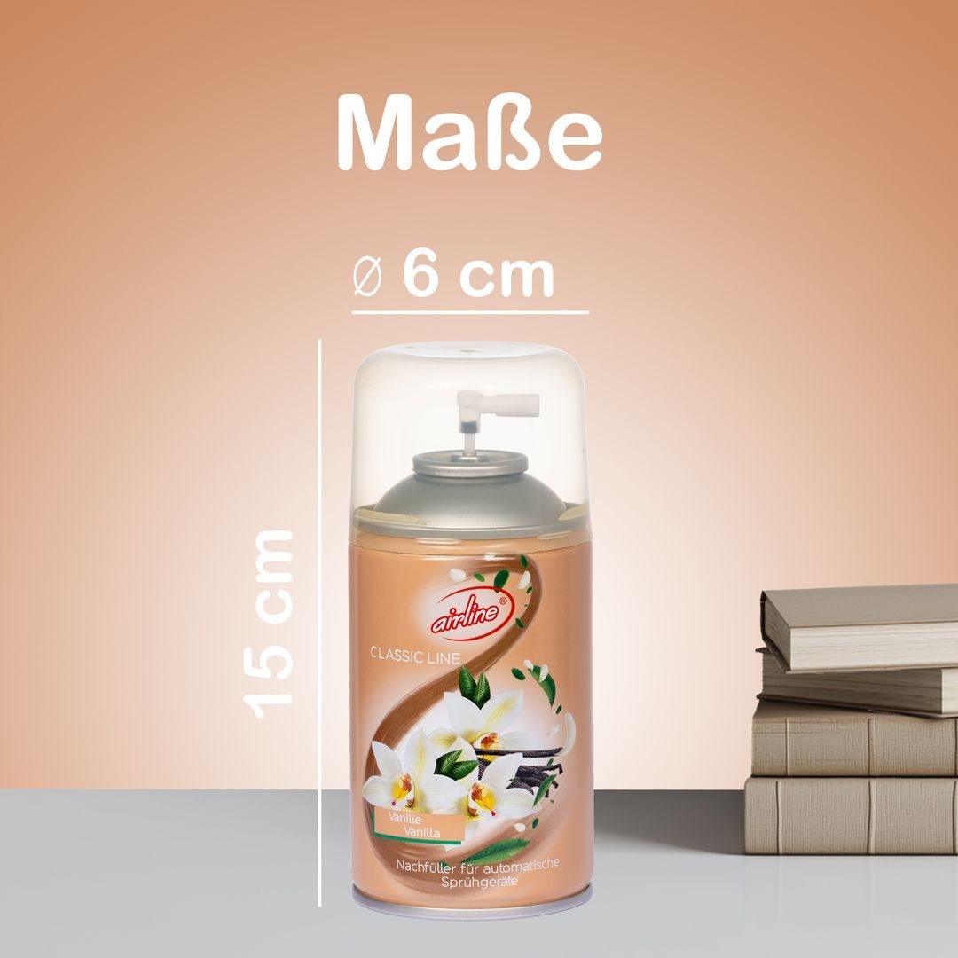 laro Raumduft Vanille automatisch Raumduftspray Vorteilspaket Nachfüller (3-St)