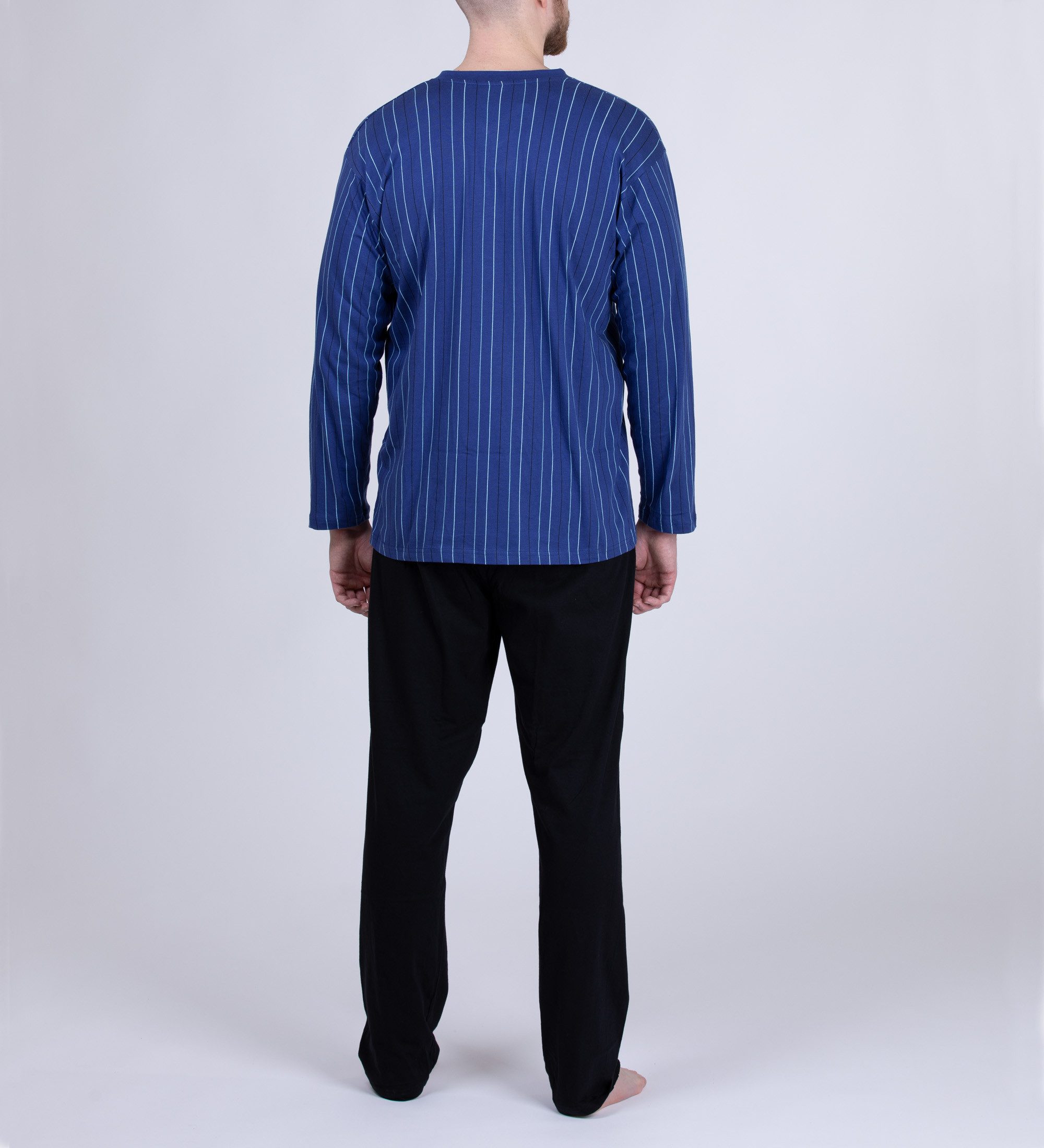 Moonline Pyjama Schlafanzug lang, 100% Baumwolle günstig online kaufen