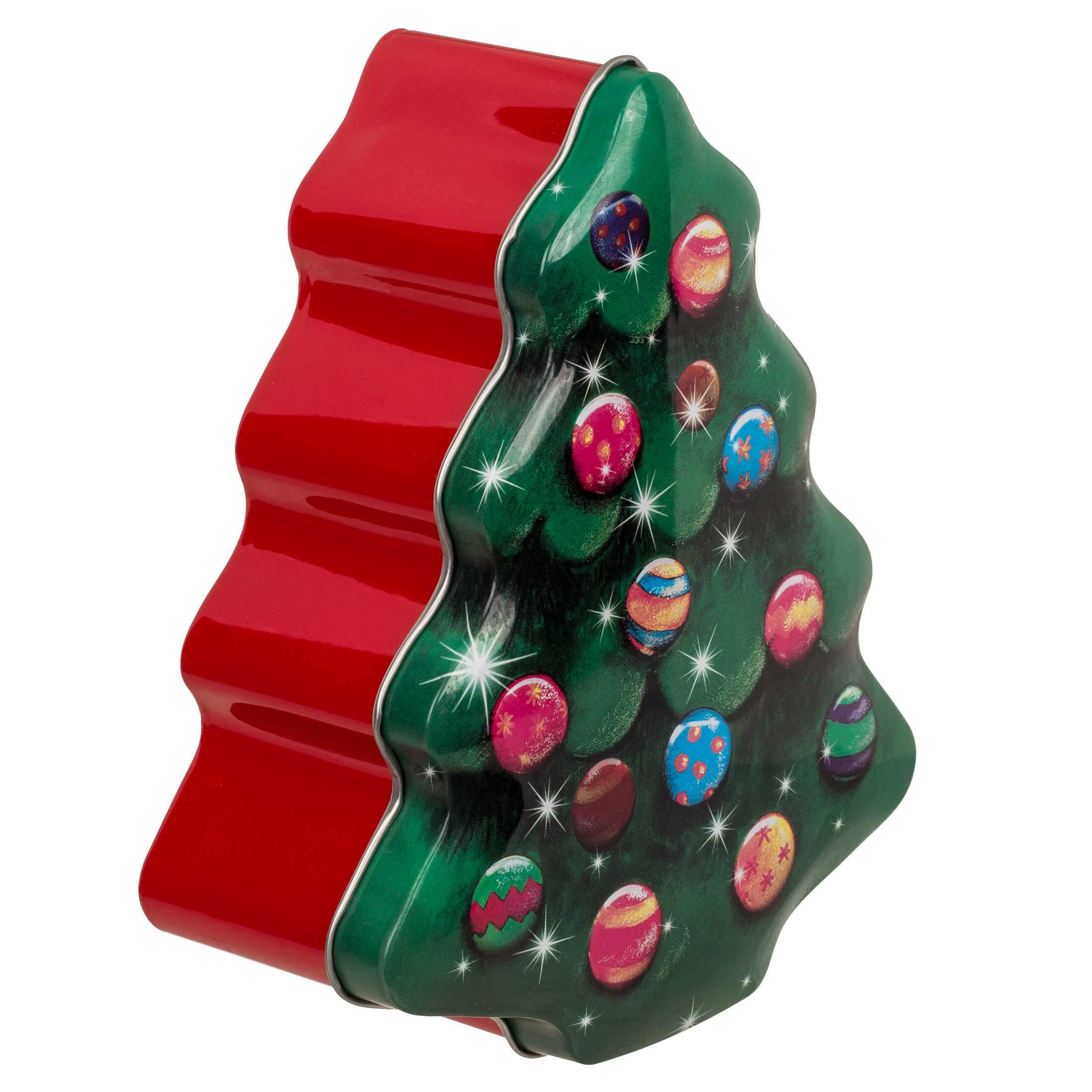 Out of the Blue Keksdose Festliche Metall Gebäckdose Weihnachten - X-Mas Keksdose, Metall, Keksdose mit Deckel, Plätzchen Gebäck Dose aus Metall